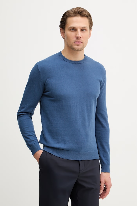 Хлопковый свитер United Colors of Benetton, синий
Хлопковый свитер United Colors of Benetton, синий