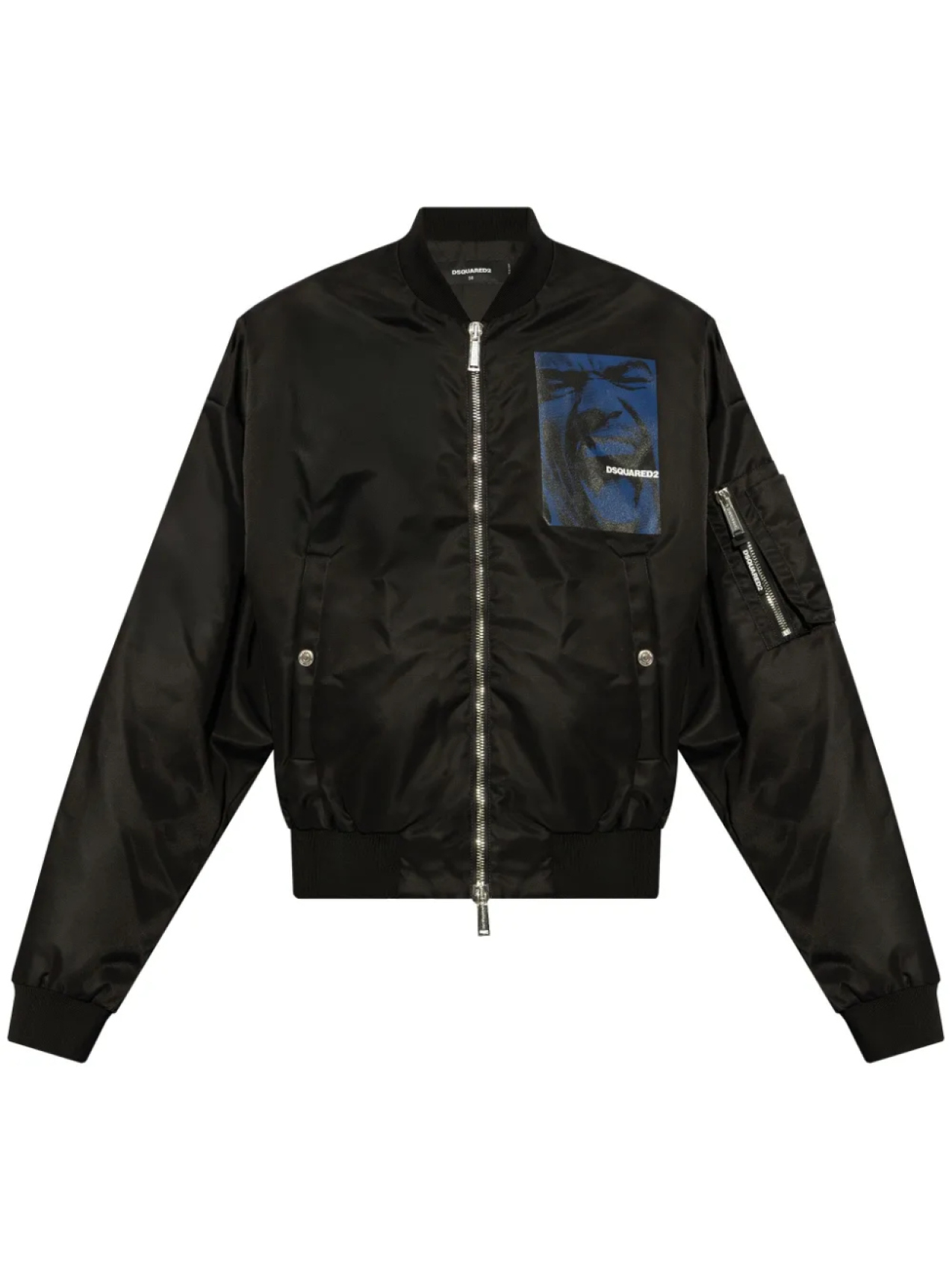 Куртка-бомбер с логотипом DSQUARED2, черный
Куртка-бомбер с логотипом DSQUARED2, черный