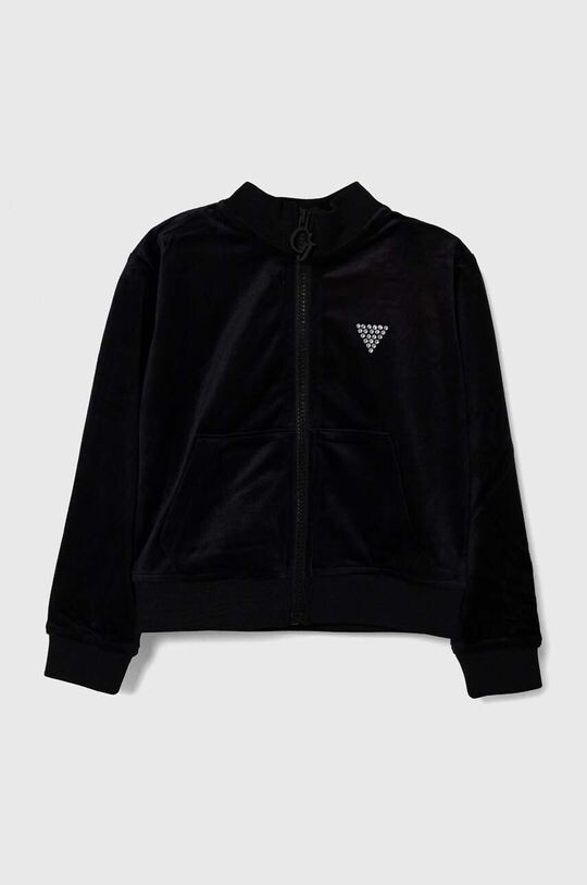 Бархатная толстовка для детей Guess, черный
Бархатная толстовка для детей Guess, черный