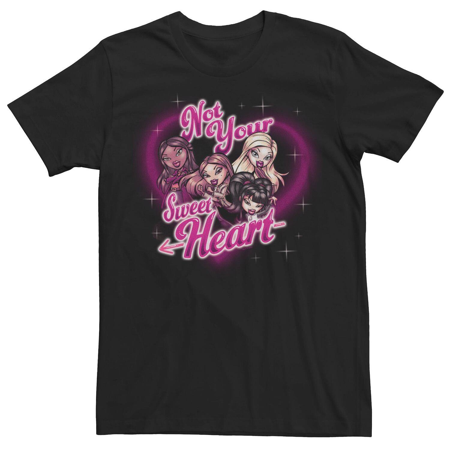 Детская футболка Bratz Not Your Sweet Heart с рисунком Licensed Character
Детская футболка Bratz Not Your Sweet Heart с рисунком Licensed Character