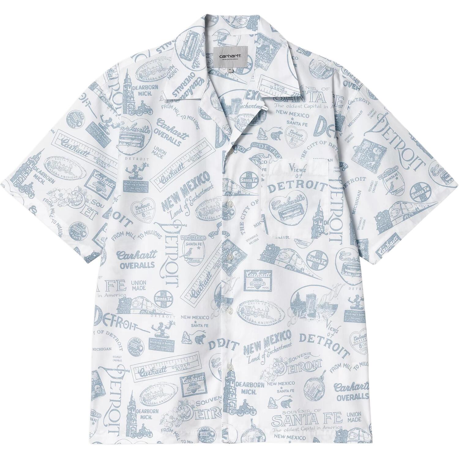 Carhartt WIP Мужская белая рубашка
Carhartt WIP Мужская белая рубашка