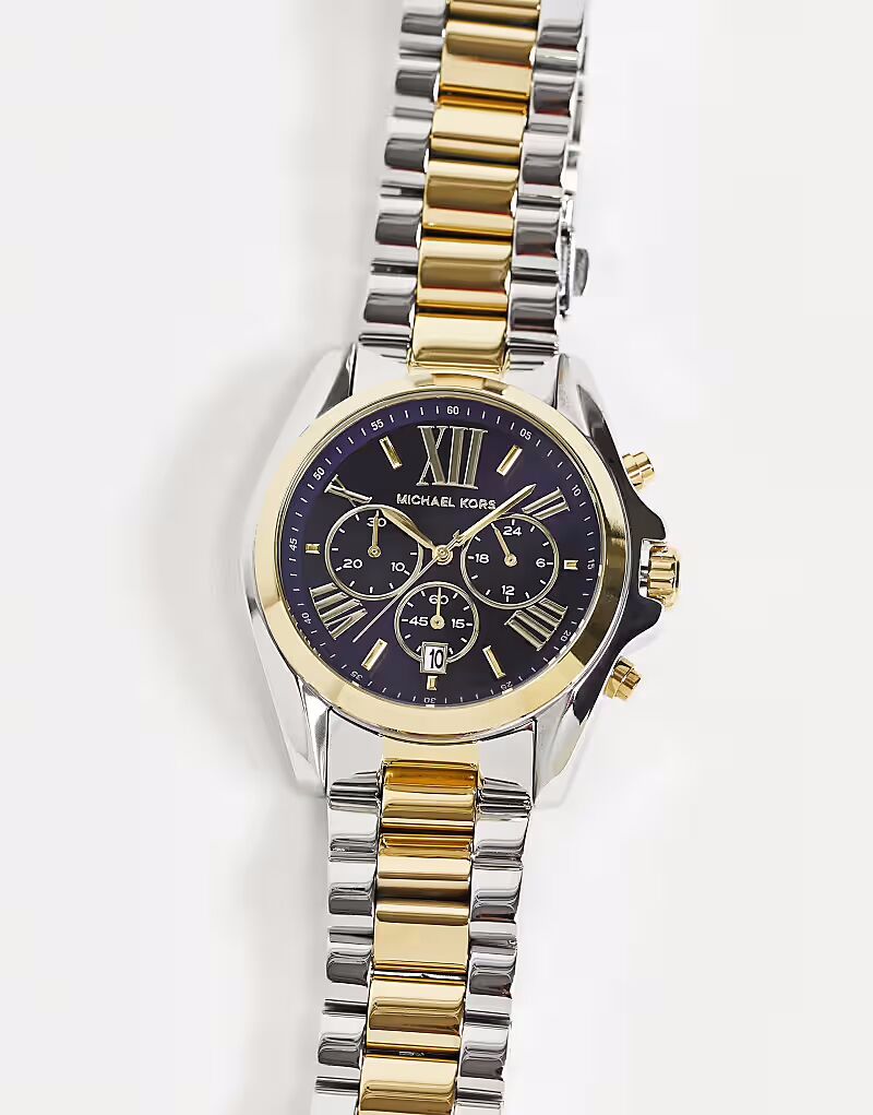 Часы Michael Kors Bradshaw с браслетом из смешанного металла MK5976
Часы Michael Kors Bradshaw с браслетом из смешанного металла MK5976