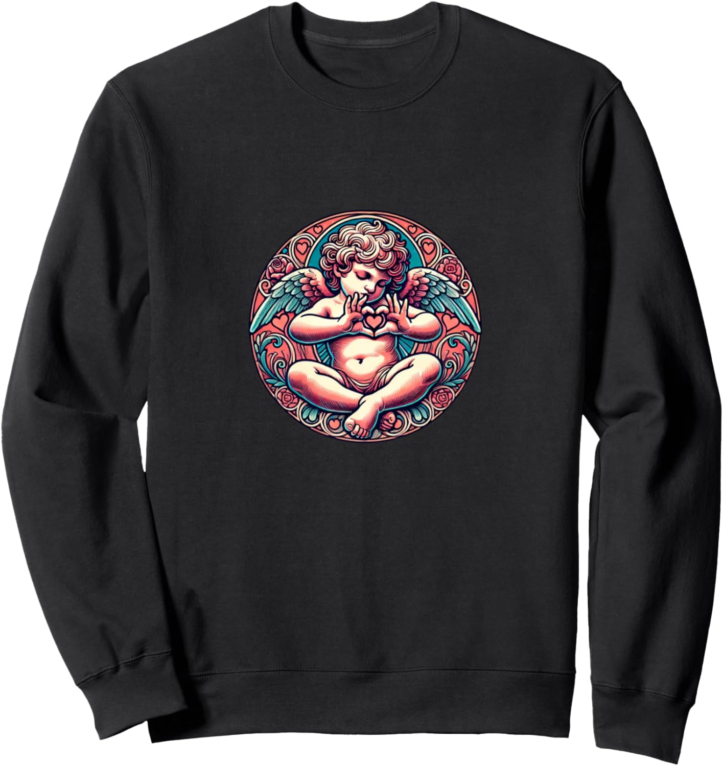 Футболка с милым херувимом ко Дню святого Валентина Retro Valentines Lover Snugg, черный
Футболка с милым херувимом ко Дню святого Валентина Retro Valentines Lover Snugg, черный