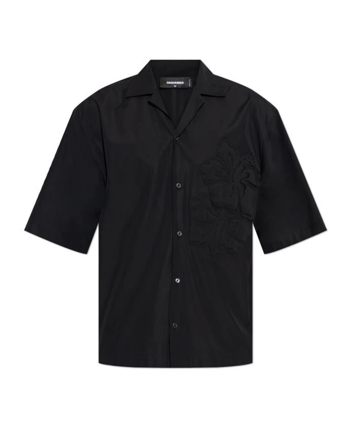 Рубашка с аппликацией Dsquared2, черный
Рубашка с аппликацией Dsquared2, черный