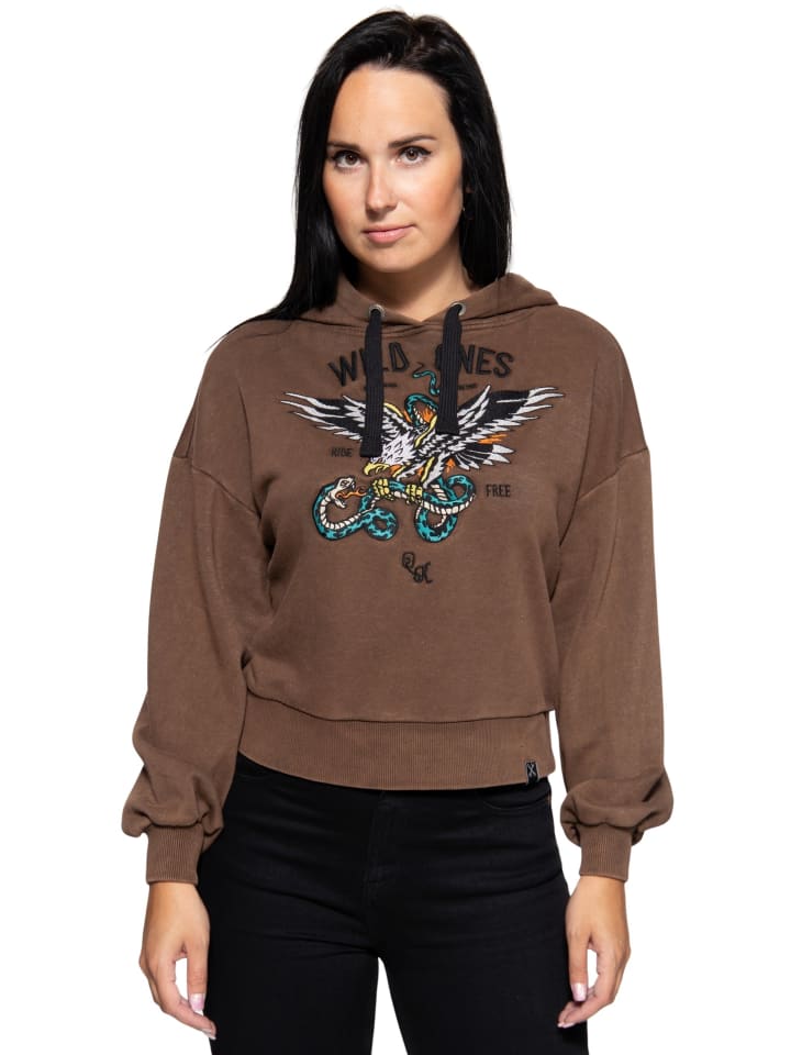 Свитер Queen Kerosin, темно-коричневый
Свитер Queen Kerosin, темно-коричневый