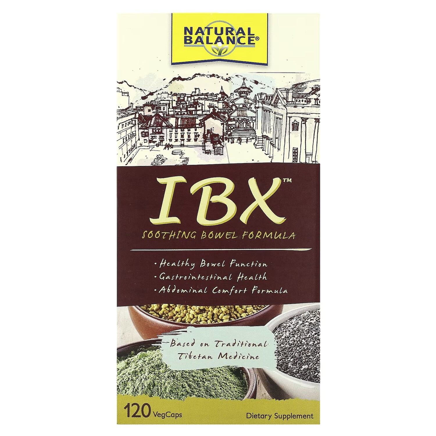 Успокаивающая формула Natural Balance IBX для кишечника, 120 растительных капсул
Успокаивающая формула Natural Balance IBX для кишечника, 120 растительных капсул