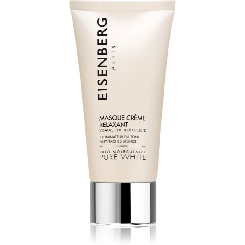 Eisenberg Pure White Masque Crème Relaxant увлажняющая и осветляющая маска против изменения цвета кожи 75 мл
Eisenberg Pure White Masque Crème Relaxant увлажняющая и осветляющая маска против изменения цвета кожи 75 мл