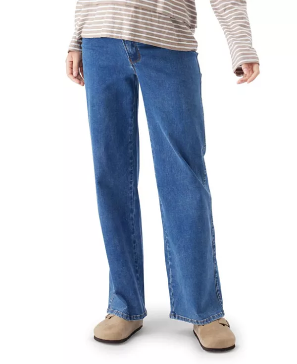 Широкие джинсы Кайла, насыщенного синего цвета. Ripe Maternity, синий
Широкие джинсы Кайла, насыщенного синего цвета. Ripe Maternity, синий