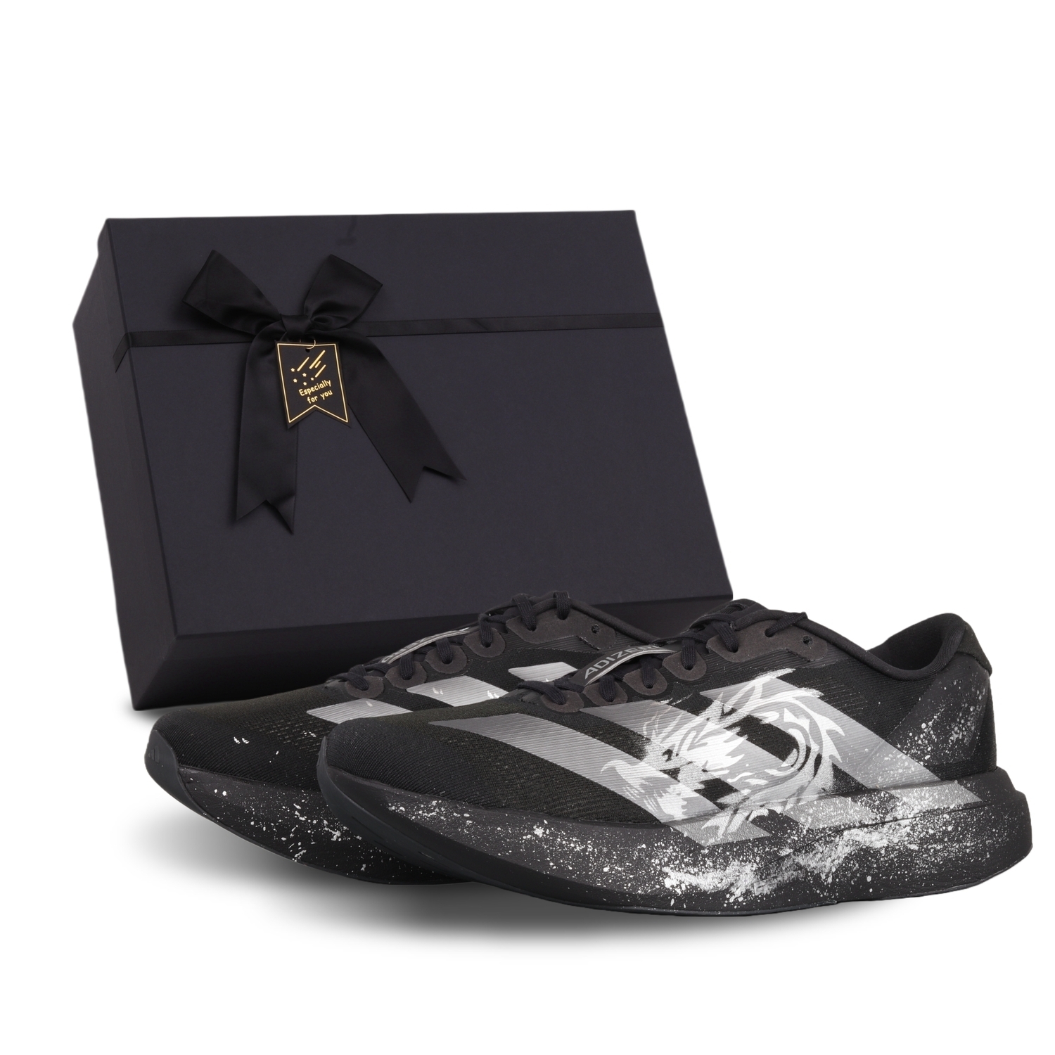 Adidas Adizero Evo SL Cushioning низкие кроссовки для бега мужские black gold
Adidas Adizero Evo SL Cushioning низкие кроссовки для бега мужские black gold