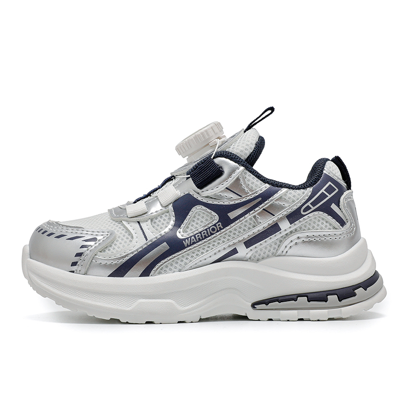 Легкие, амортизирующие, противоскользящие, анти-кик, низкие кроссовки для детей WARRIOR, белый/синий/серебряный
Легкие, амортизирующие, противоскользящие, анти-кик, низкие кроссовки для детей WARRIOR, белый/синий/серебряный