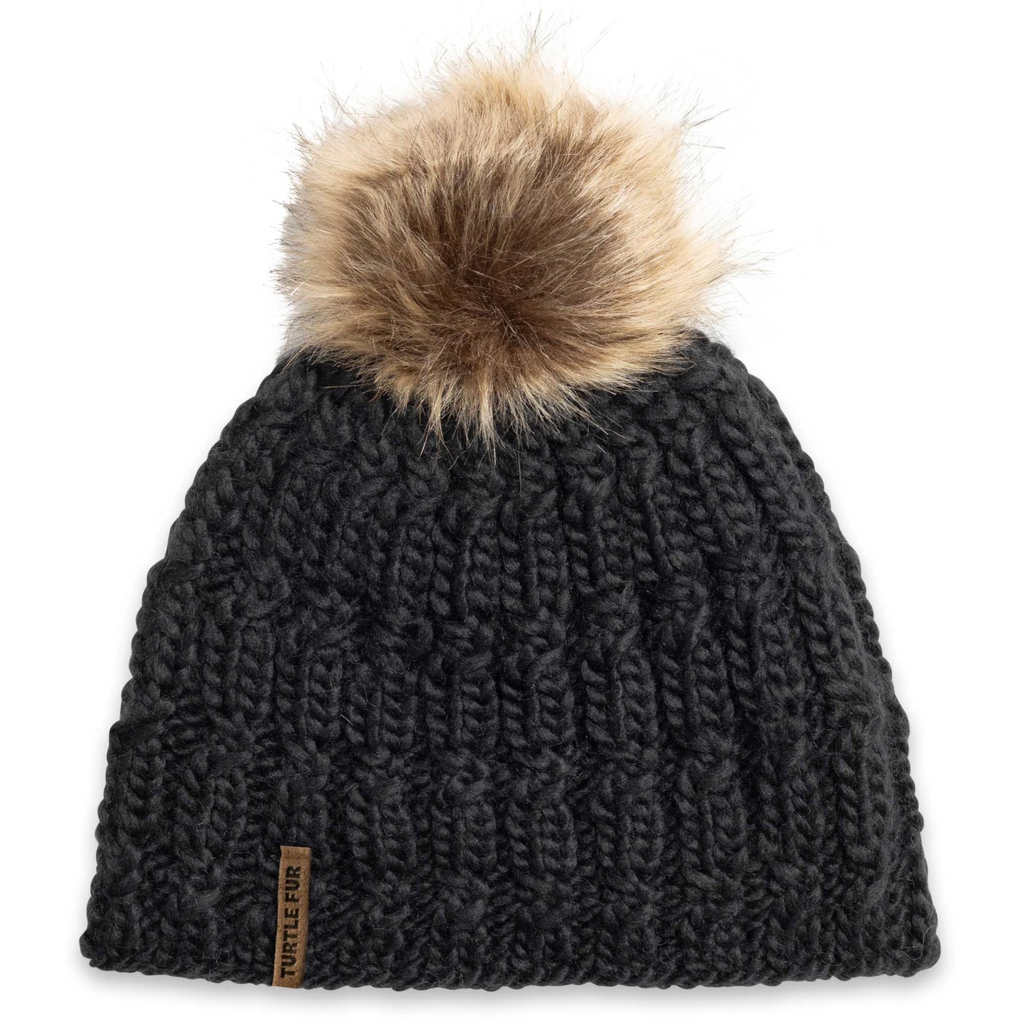 Женская шапка-бини Fifi с помпоном из искусственного меха Turtle Fur, Black
Женская шапка-бини Fifi с помпоном из искусственного меха Turtle Fur, Black
