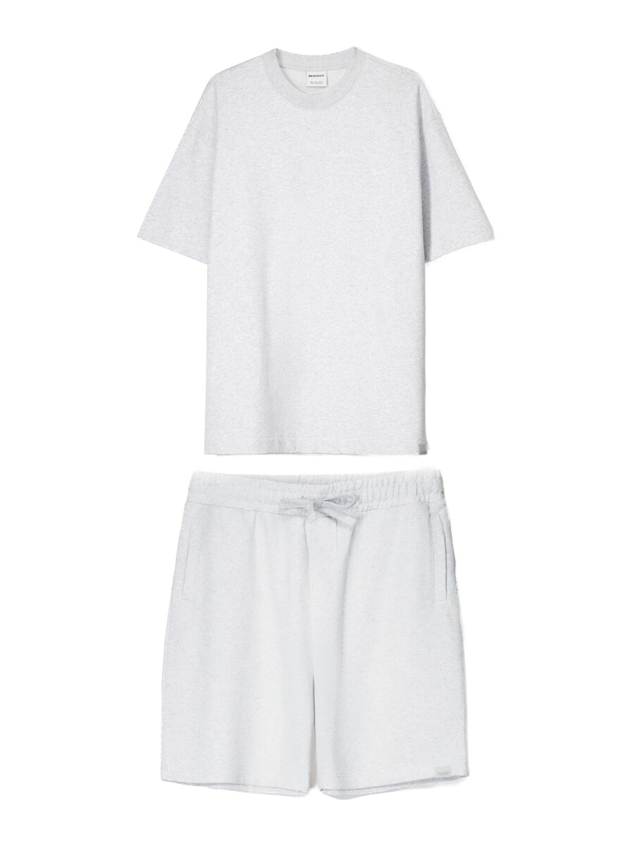 Спортивный костюм Bershka, белый
Спортивный костюм Bershka, белый