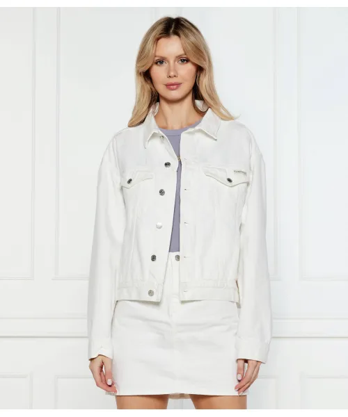 Джинсовая куртка Regular fit Calvin Klein Jeans, белый
Джинсовая куртка Regular fit Calvin Klein Jeans, белый