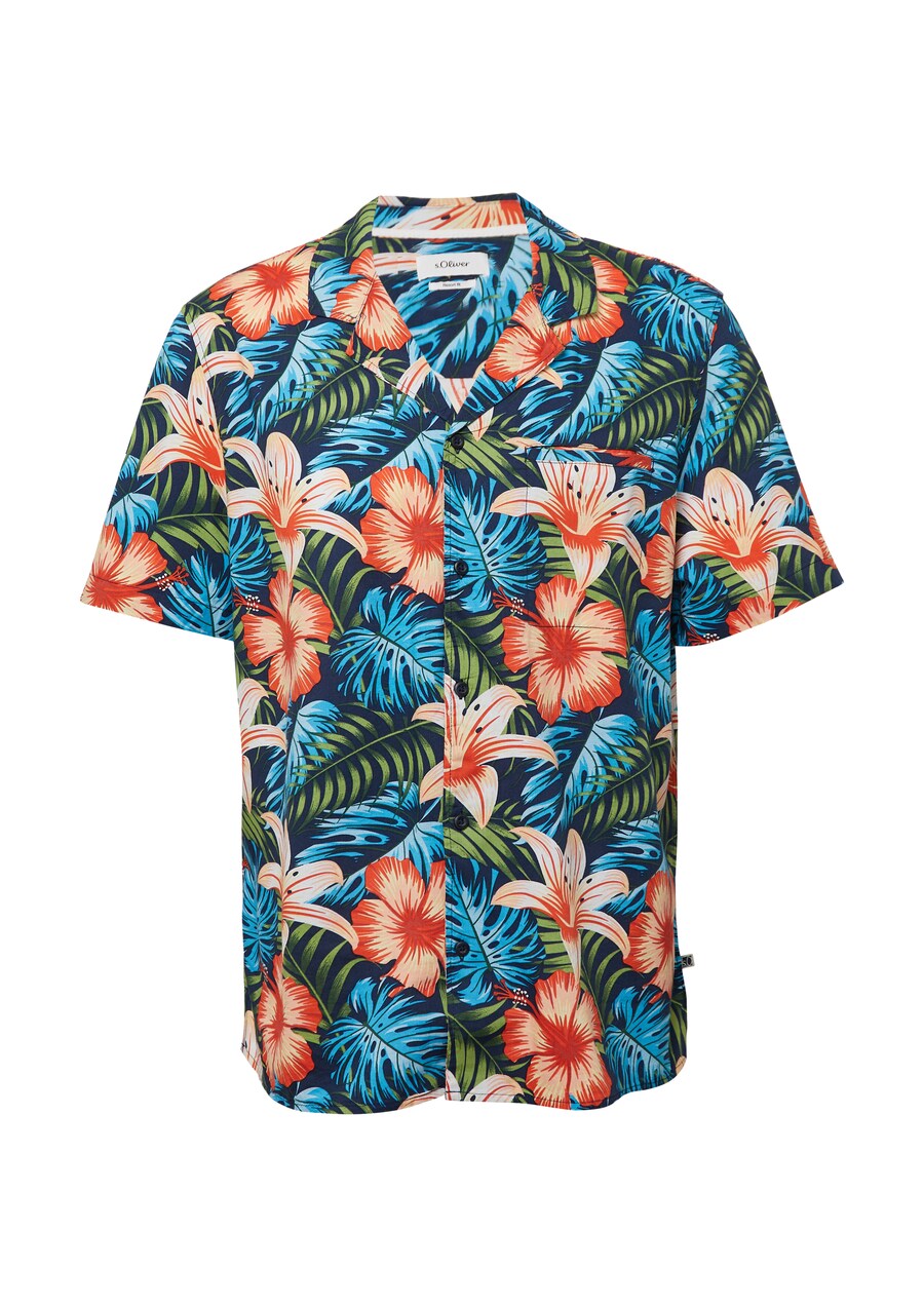 Рубашка на пуговицах классического кроя s.Oliver, синий/темно-синий
Рубашка на пуговицах классического кроя s.Oliver, синий/темно-синий