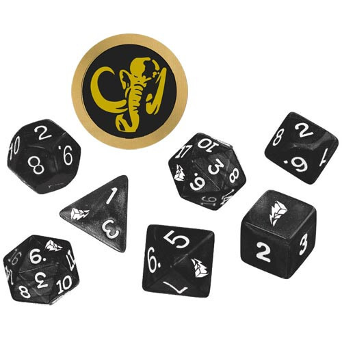 Ролевая игра Renegade Game Studios Power Rangers RPG: Black Dice Set 
Ролевая игра Renegade Game Studios Power Rangers RPG: Black Dice Set