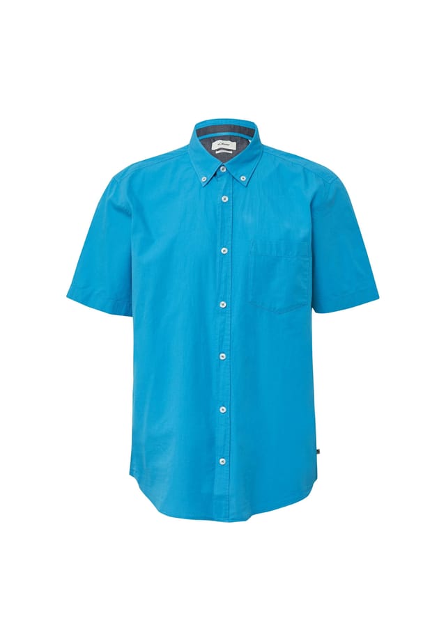 Повседневная рубашка с коротким рукавом и воротником на пуговицах S.Oliver, зеленый
Повседневная рубашка с коротким рукавом и воротником на пуговицах S.Oliver, зеленый