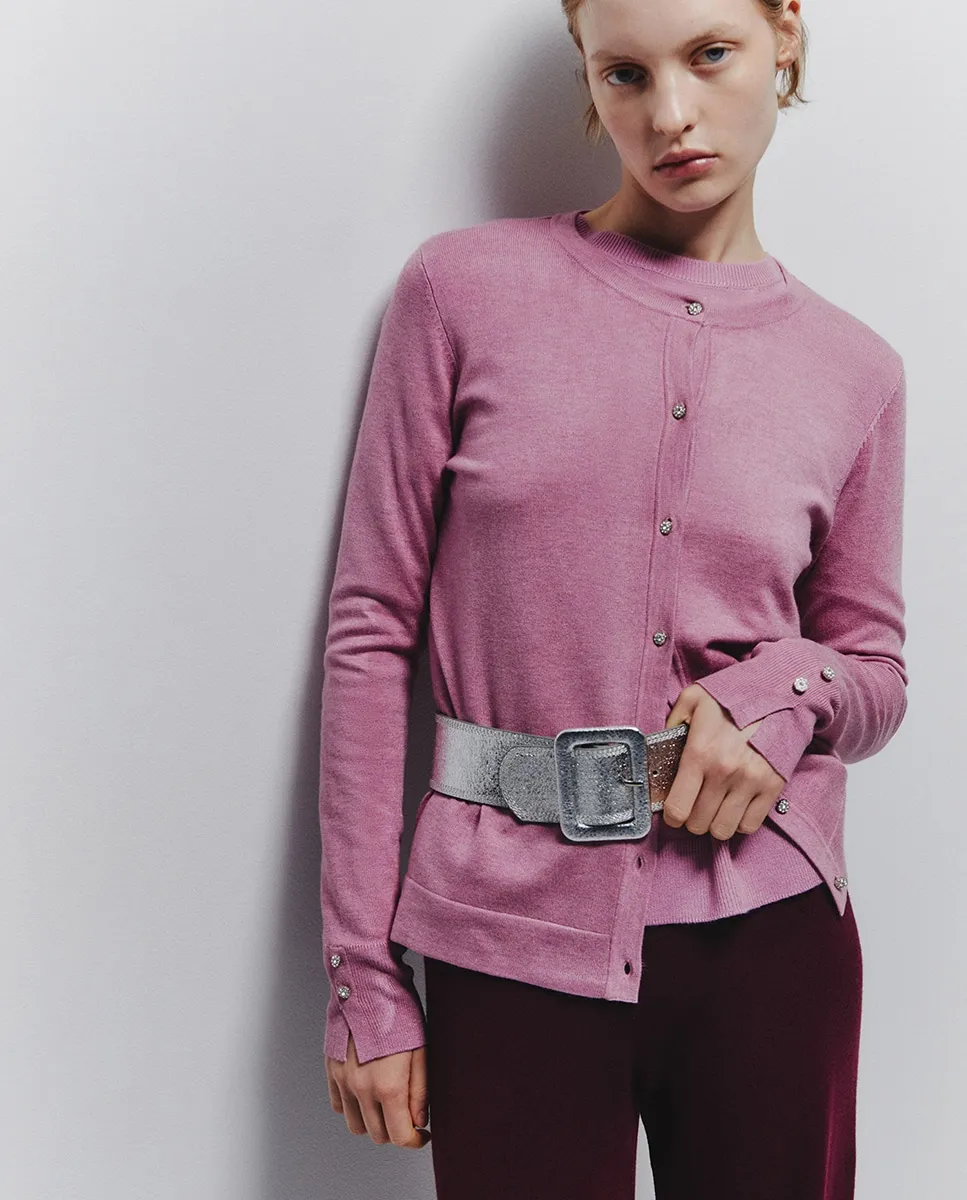 Куртка с декоративной пуговицей Sfera, розовый
Куртка с декоративной пуговицей Sfera, розовый