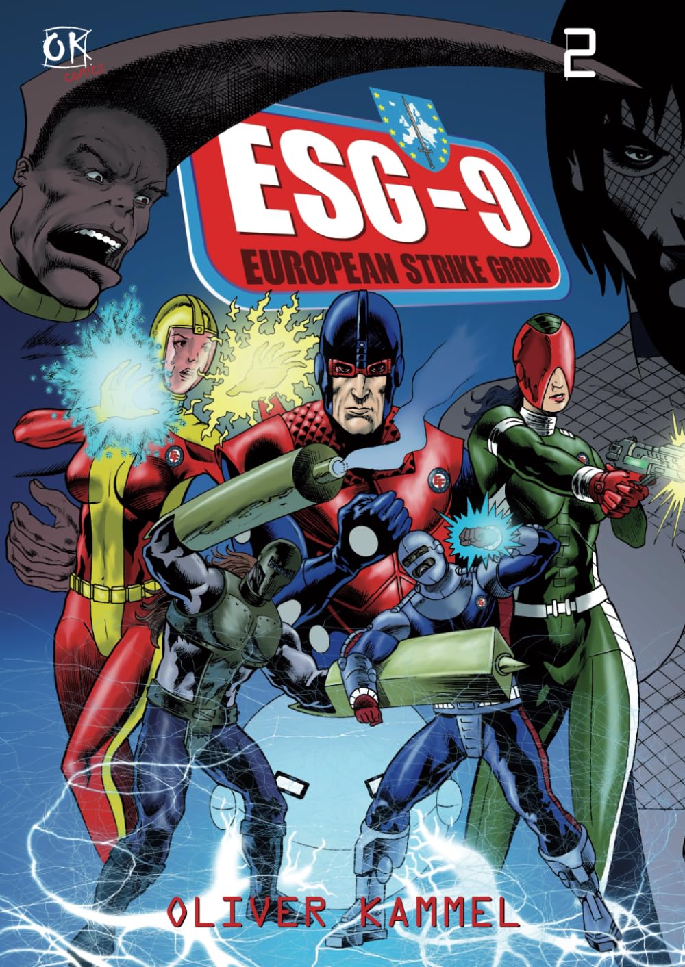 ESG-9, European Strike Group, Comicalbum Nr.2: Die Superhelden-Soldaten der Zukunft, Albumformat in Vollfarbe (German Edition) (Independently published)
ESG-9, European Strike Group, Comicalbum Nr.2: Die Superhelden-Soldaten der Zukunft, Albumformat in Vollfarbe (German Edition) (Independently published)