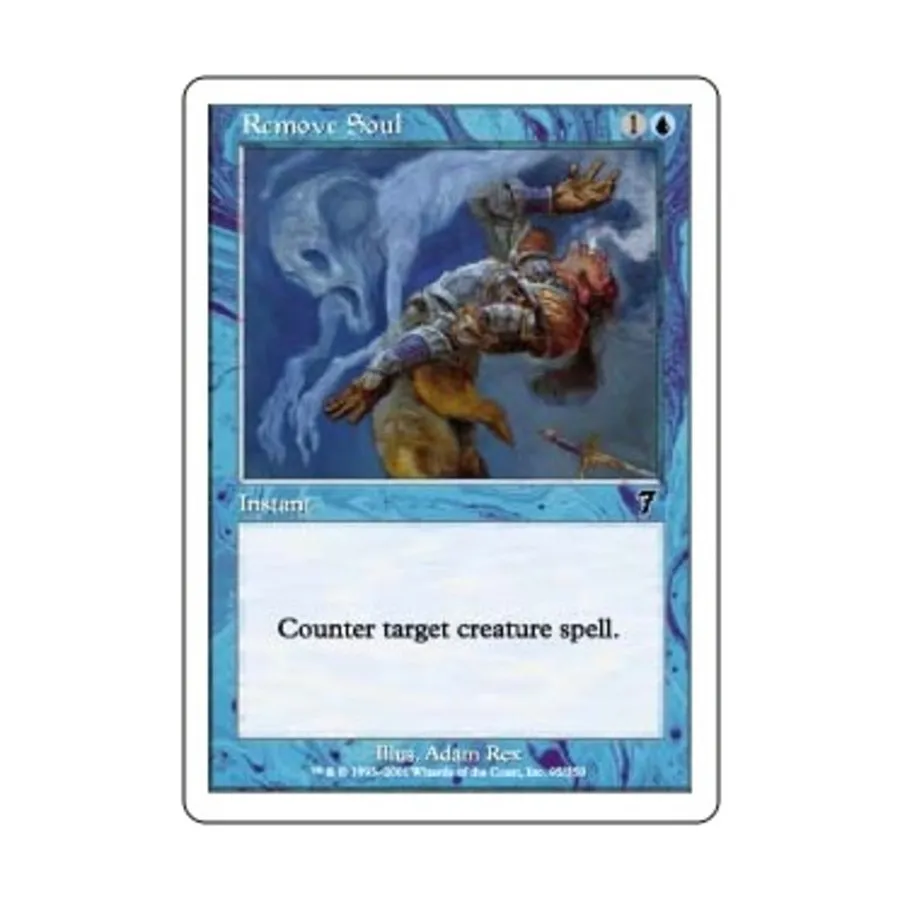 CCG Удалить душу (С), MTG - 7th Edition
CCG Удалить душу (С), MTG - 7th Edition