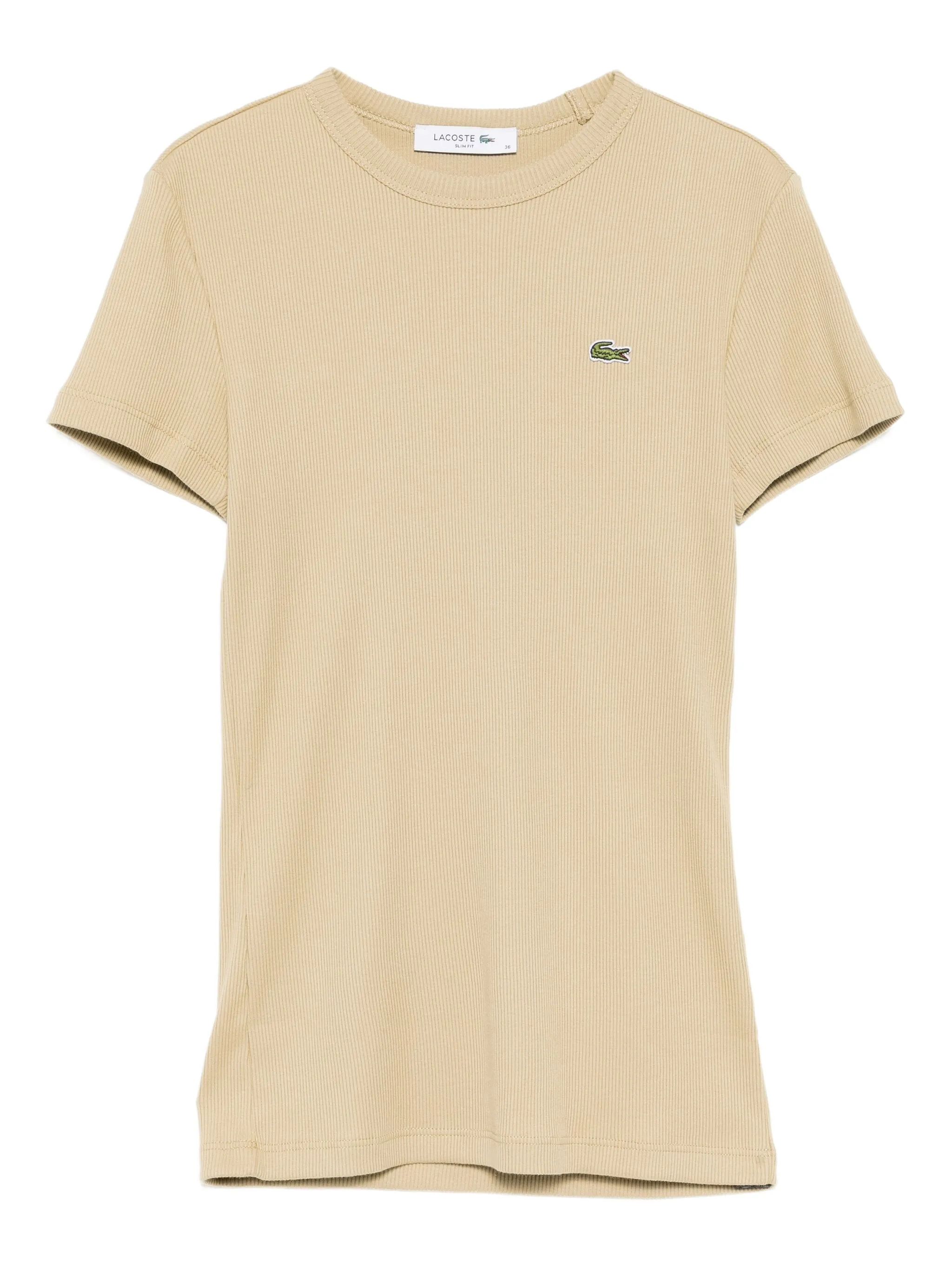 Футболка с вышитым логотипом Lacoste, бежевый
Футболка с вышитым логотипом Lacoste, бежевый