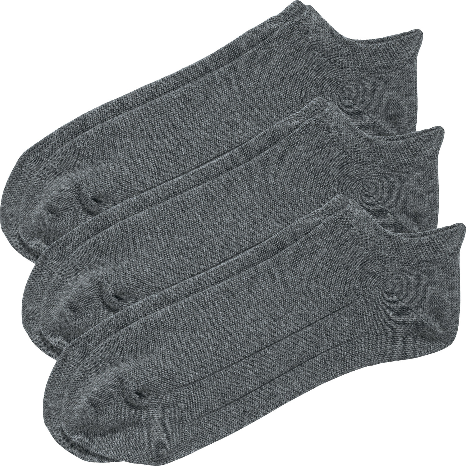 Носки Erwin Müller Unisex Sneaker 3 шт, серый 
Носки Erwin Müller Unisex Sneaker 3 шт, серый