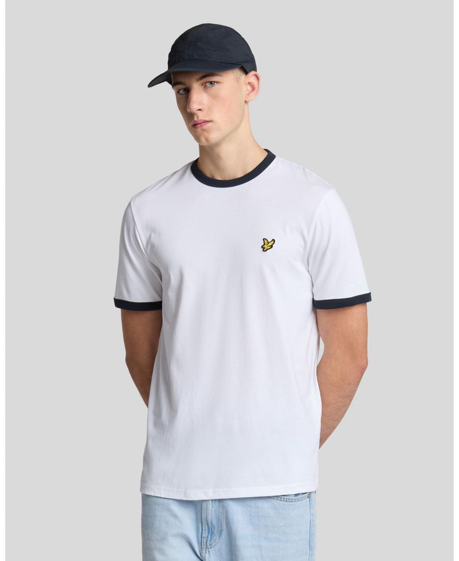 Мужская футболка с контрастной отделкой Lyle & Scott, White/ dark navy, Белый, Мужская футболка с контрастной отделкой Lyle & Scott, White/ dark navy
Мужская футболка с контрастной отделкой Lyle & Scott, White/ dark navy, Белый, Мужская футболка с контрастной отделкой Lyle & Scott, White/ dark navy