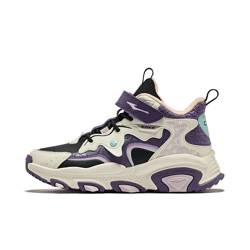 Кроссовки для бега для детей. Начальная школа Erke Kids, цвет Black / unbleached primary color / hibiscus purple (plus cotton)
Кроссовки для бега для детей. Начальная школа Erke Kids, цвет Black / unbleached primary color / hibiscus purple (plus cotton)