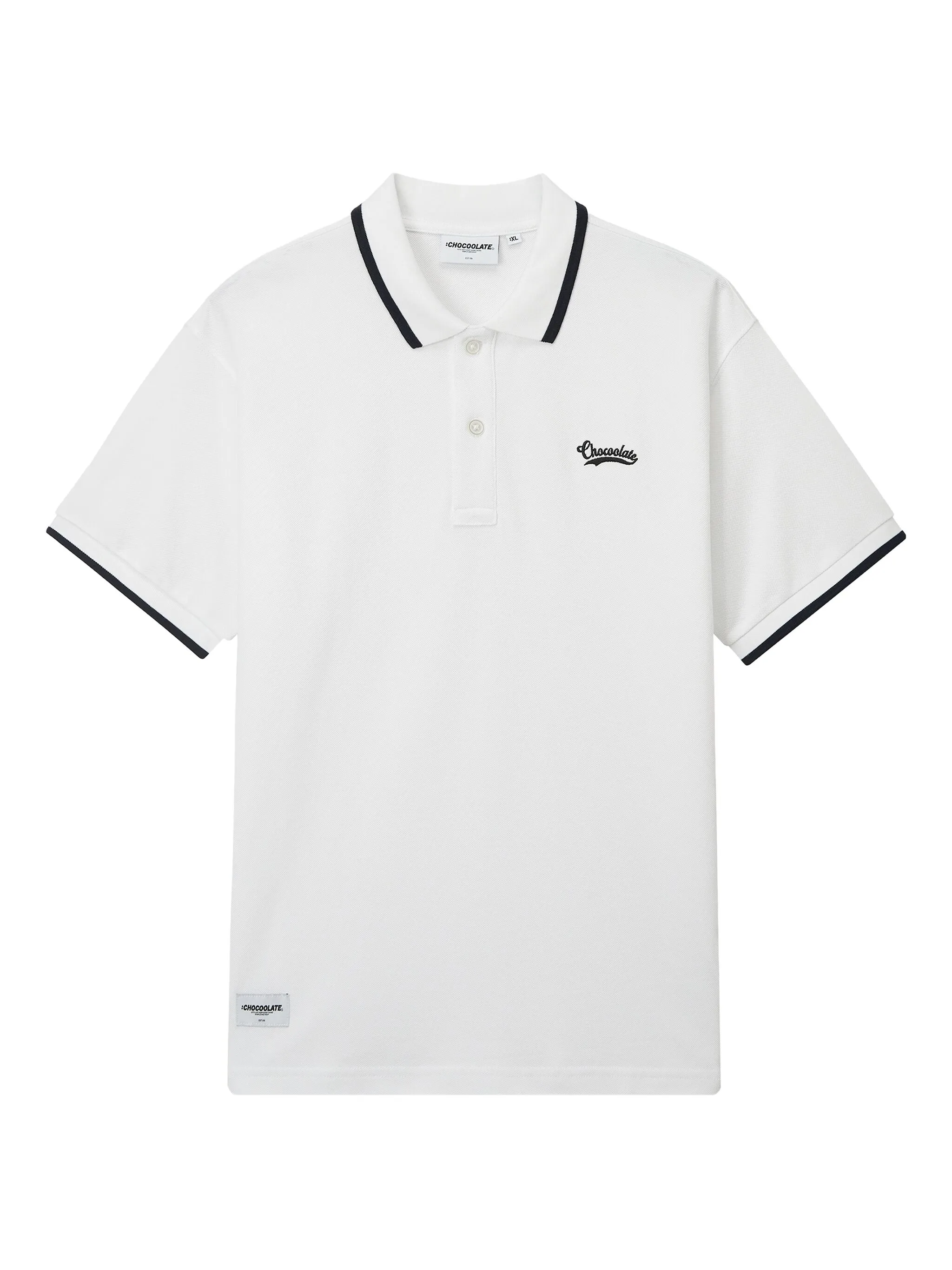Рубашка поло с вышитым логотипом Chocoolate, белый
Рубашка поло с вышитым логотипом Chocoolate, белый