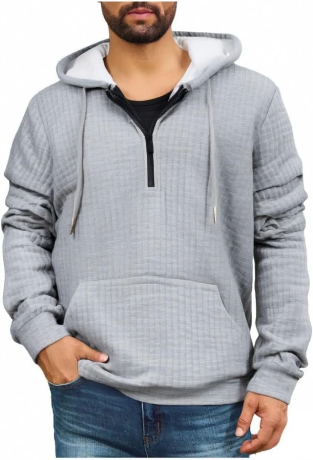 Мужская толстовка Ymosrh с капюшоном и карманами-3XL
Мужская толстовка Ymosrh с капюшоном и карманами-3XL