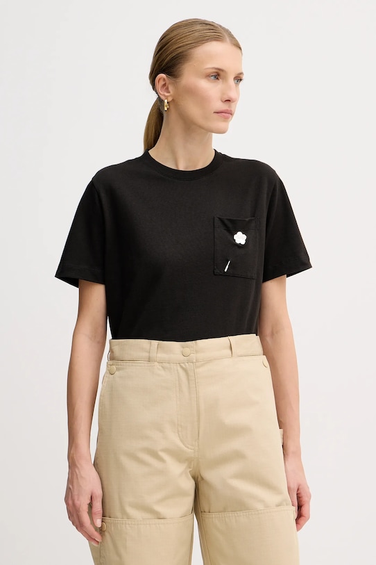 Хлопковая футболка Kenzo, черный
Хлопковая футболка Kenzo, черный