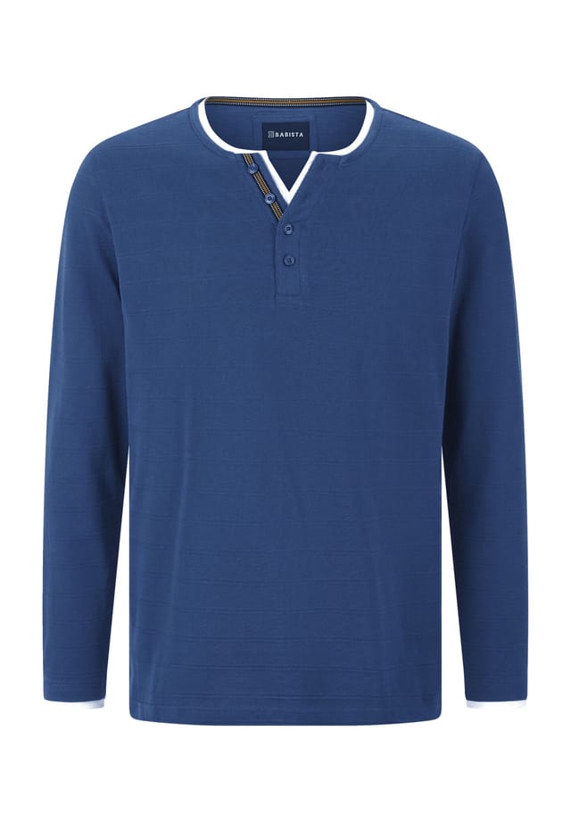 Рубашка с длинными рукавами lucabelli Babista, синий
Рубашка с длинными рукавами lucabelli Babista, синий