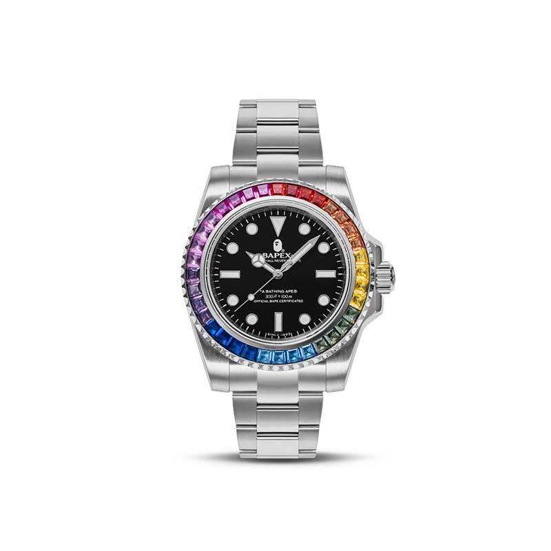 A BATHING APE Часы Bape Type 1 Bapex Crystal Stone Watch Black, Silver SVX
A BATHING APE Часы Bape Type 1 Bapex Crystal Stone Watch Black, Silver SVX