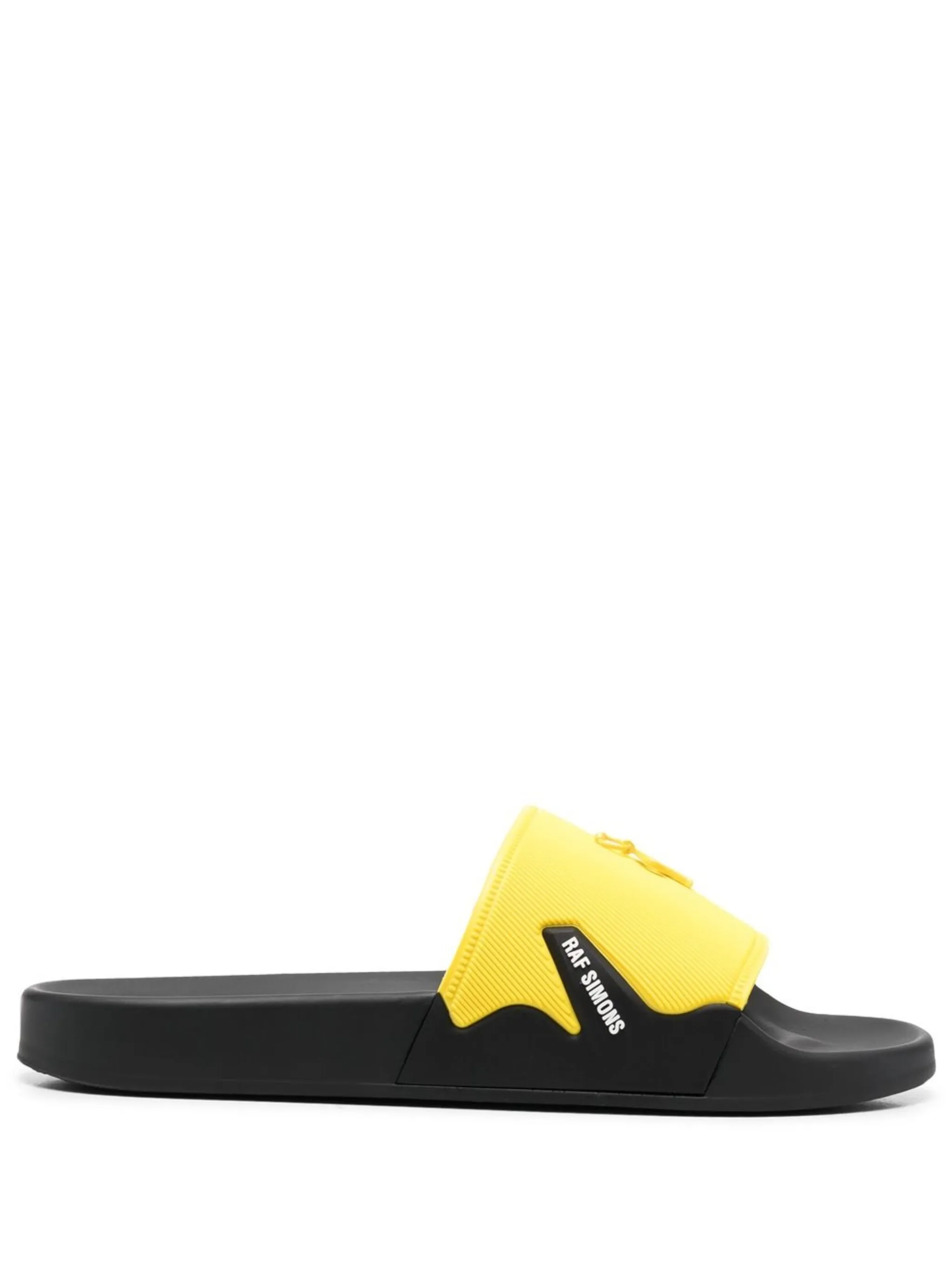Шлепанцы с тисненым логотипом Raf Simons, желтый
Шлепанцы с тисненым логотипом Raf Simons, желтый