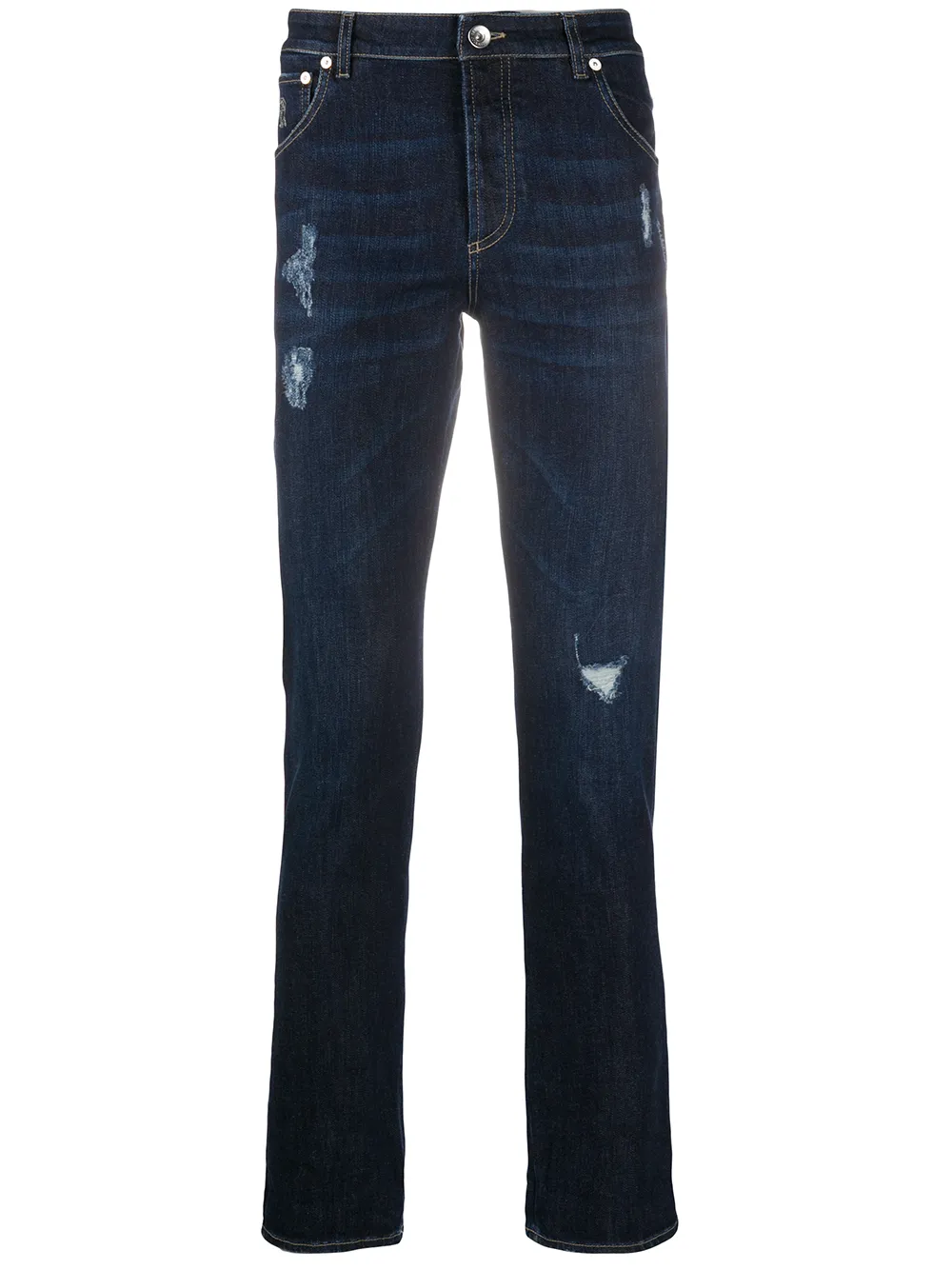 Узкие джинсы средней посадки Brunello Cucinelli, синий
Узкие джинсы средней посадки Brunello Cucinelli, синий