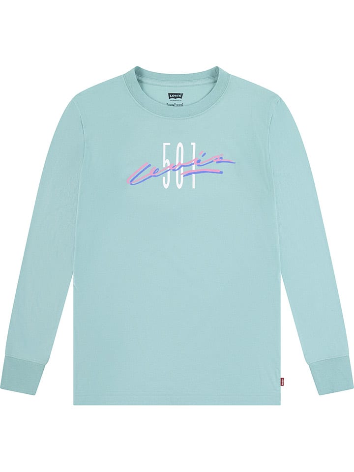 Рубашка с длинным рукавом Levi's Kids, бирюзовый
Рубашка с длинным рукавом Levi's Kids, бирюзовый
