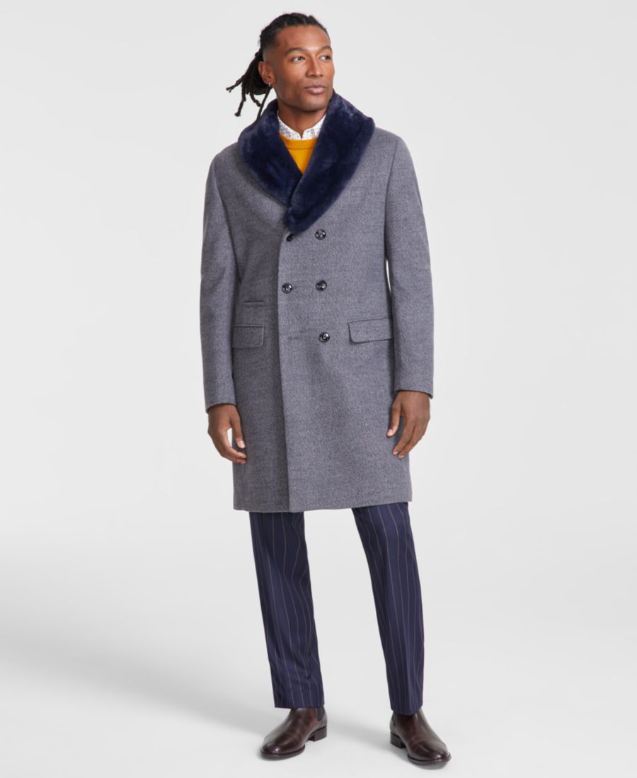 Мужское классическое двубортное серое пальто Tayion Tayion Collection, Grey
Мужское классическое двубортное серое пальто Tayion Tayion Collection, Grey