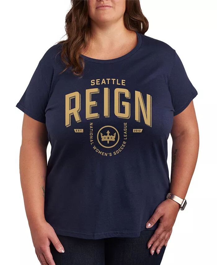 Футболка с круглым вырезом и принтом Seattle Reign большого размера Hybrid Apparel, синий
Футболка с круглым вырезом и принтом Seattle Reign большого размера Hybrid Apparel, синий