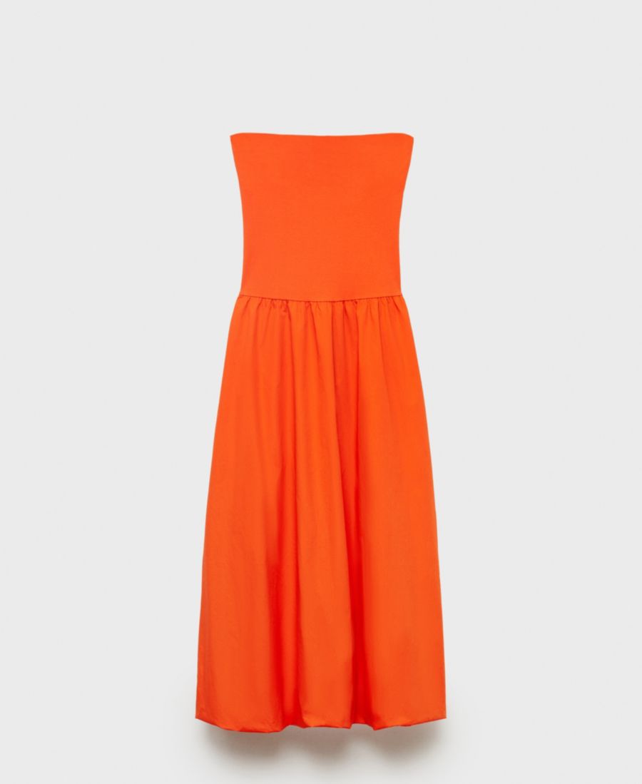 Женское платье-баллон без бретелей MANGO, Orange
Женское платье-баллон без бретелей MANGO, Orange