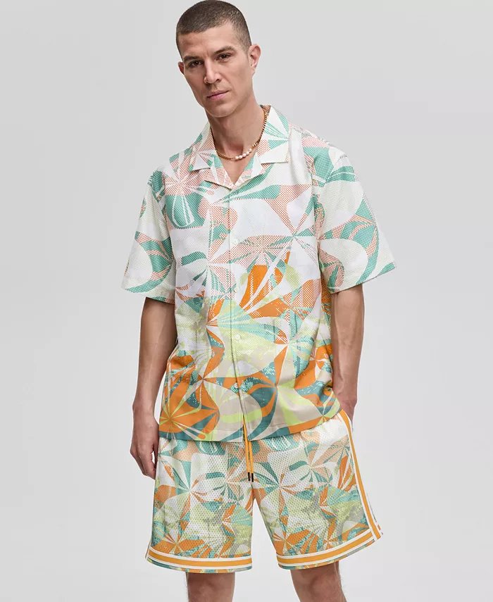 Мужская короткорукавная рубашка с отложным воротником Slick Play Mode of One, зеленый
Мужская короткорукавная рубашка с отложным воротником Slick Play Mode of One, зеленый