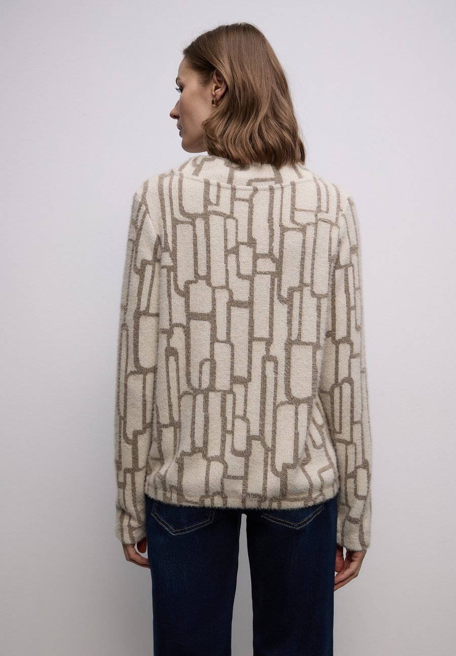 Джемпер Street One GEMUSTERTES, Beige
Джемпер Street One GEMUSTERTES, Beige