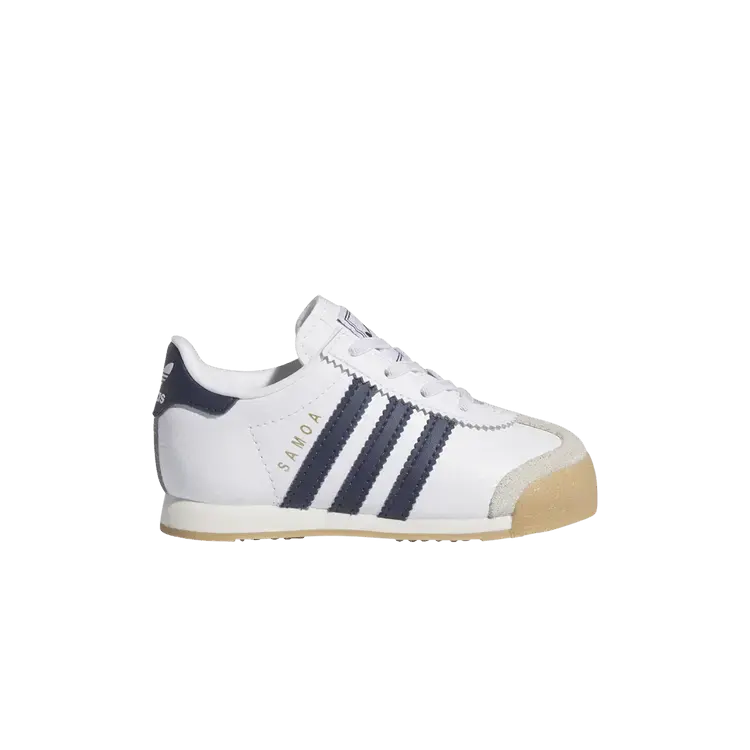 Кроссовки adidas Samoa I 'White Vintage Indigo', белый
Кроссовки adidas Samoa I 'White Vintage Indigo', белый