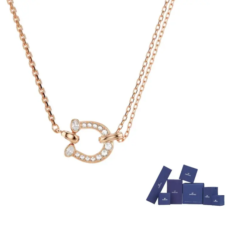 Swarovski Колье Symbolica с синтетическим кубическим цирконием, унисекс, розовое золото/белый цвет
Swarovski Колье Symbolica с синтетическим кубическим цирконием, унисекс, розовое золото/белый цвет