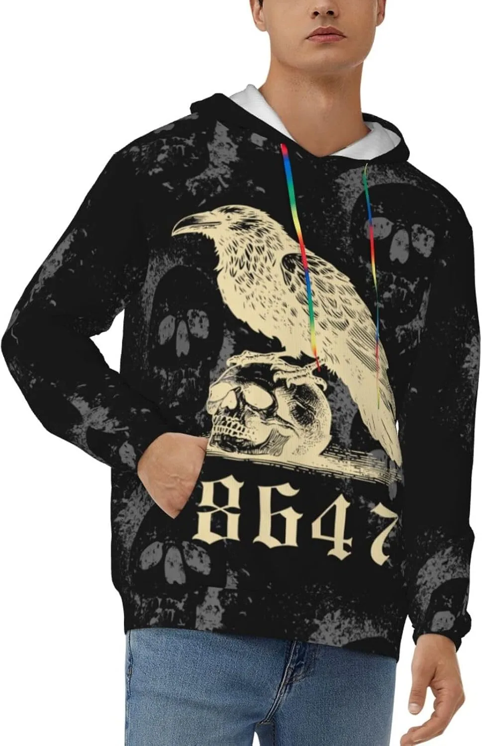 Толстовка Is He Dead Yet Resist 8647 Halloween с черепом и вороном TVSWO
Толстовка Is He Dead Yet Resist 8647 Halloween с черепом и вороном TVSWO