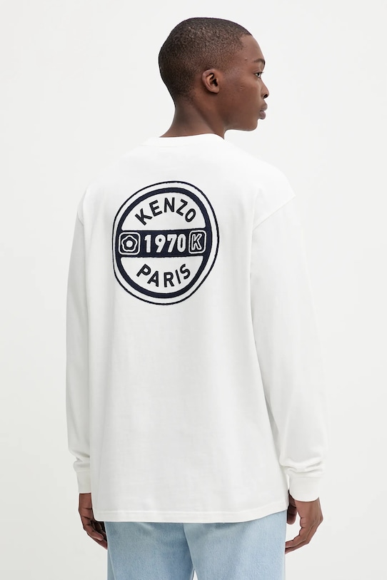 Хлопковая водолазка Kenzo, бежевый
Хлопковая водолазка Kenzo, бежевый