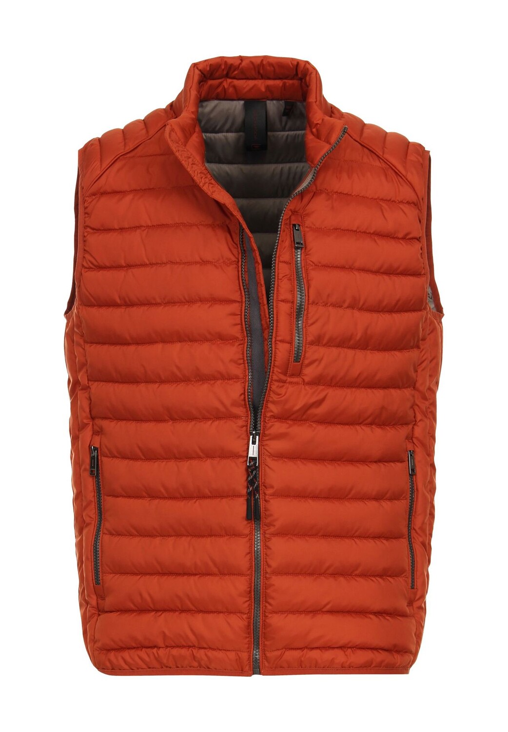 Жилет стеганый водоотталкивающий, воротник стойка, мужской CASAMODA, оранжевый
Жилет стеганый водоотталкивающий, воротник стойка, мужской CASAMODA, оранжевый