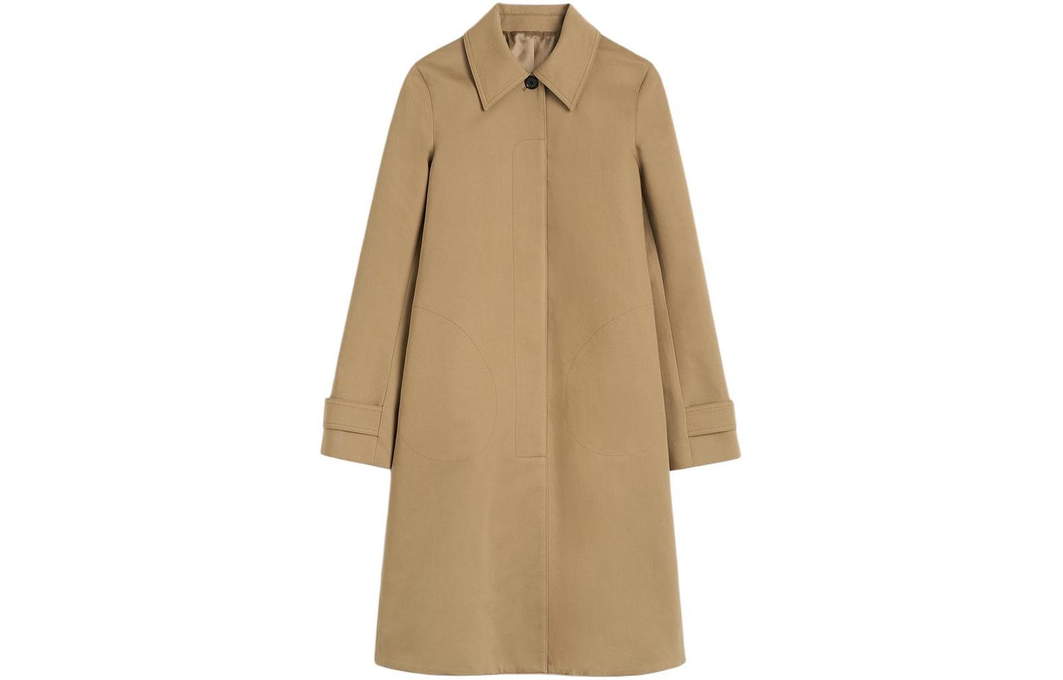 TOTEME Габардиновое миди пальто, Caramel
TOTEME Габардиновое миди пальто, Caramel