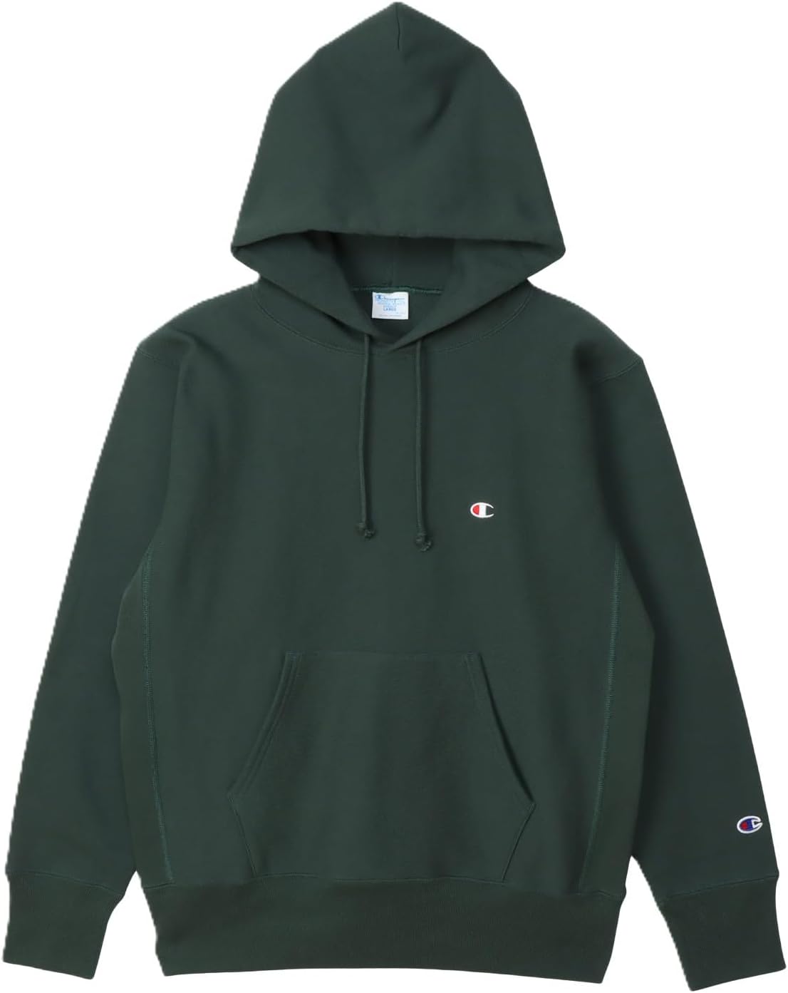 Мужская толстовка Champion C3-Y133 с длинным рукавом, 11,5 унций, хлопок производства США, логотип One Point, обратная вязка (R), темно-зеленый
Мужская толстовка Champion C3-Y133 с длинным рукавом, 11,5 унций, хлопок производства США, логотип One Point, обратная вязка (R), темно-зеленый