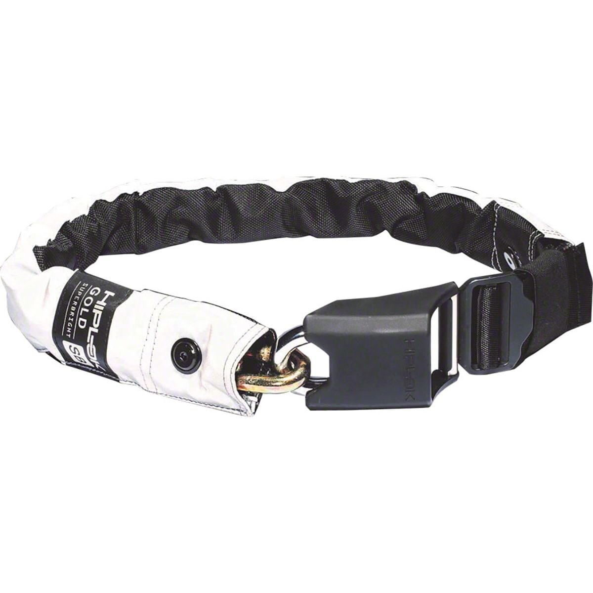 Сверхъяркий переносной цепной замок из закаленной стали Hiplok, белый
Сверхъяркий переносной цепной замок из закаленной стали Hiplok, белый