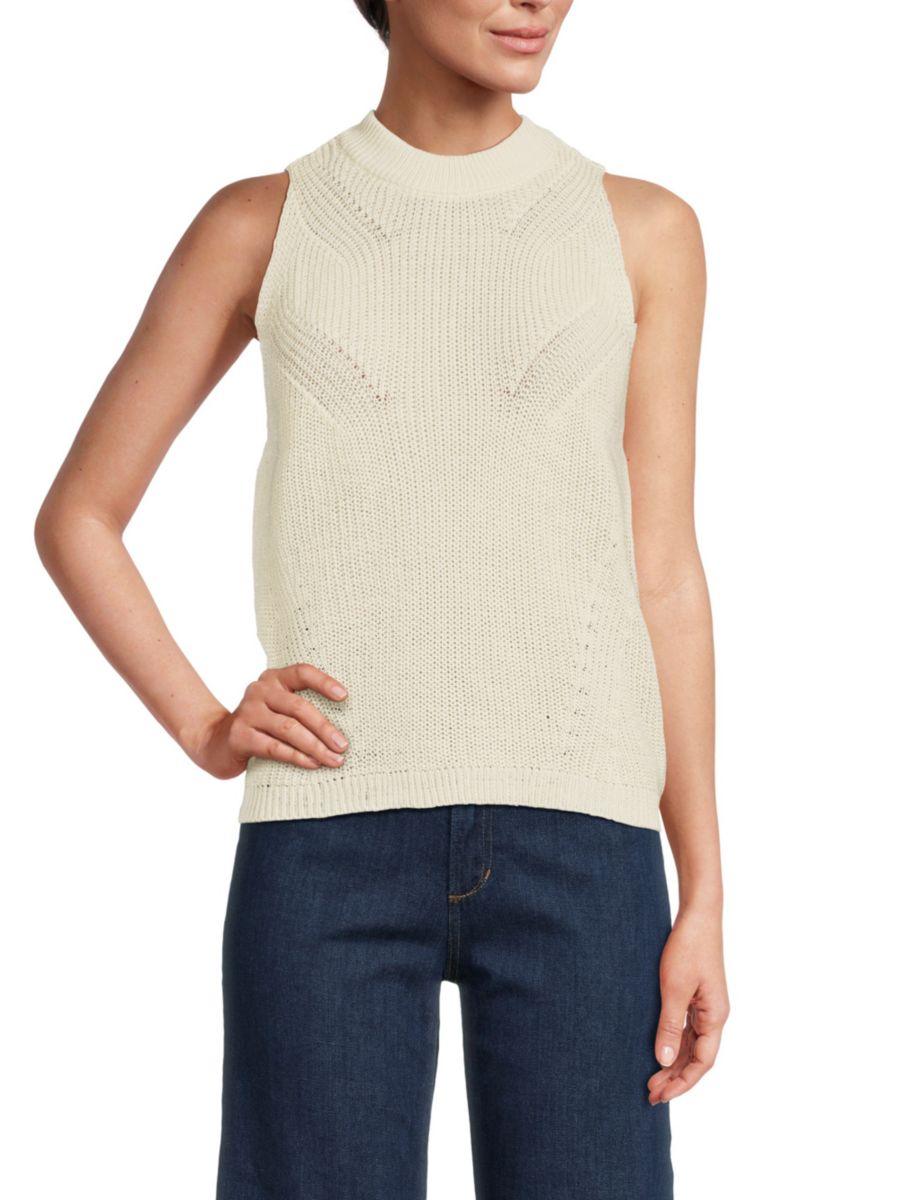 Свитер с майкой Joe's Jeans, слоновая кость
Свитер с майкой Joe's Jeans, слоновая кость