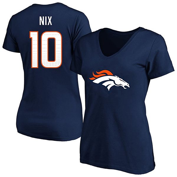 Женская футболка Bo Nix Denver Broncos plus size с именем и номером Fanatics
Женская футболка Bo Nix Denver Broncos plus size с именем и номером Fanatics